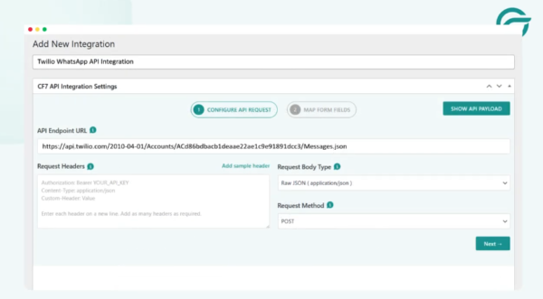 Set the API Secret Key