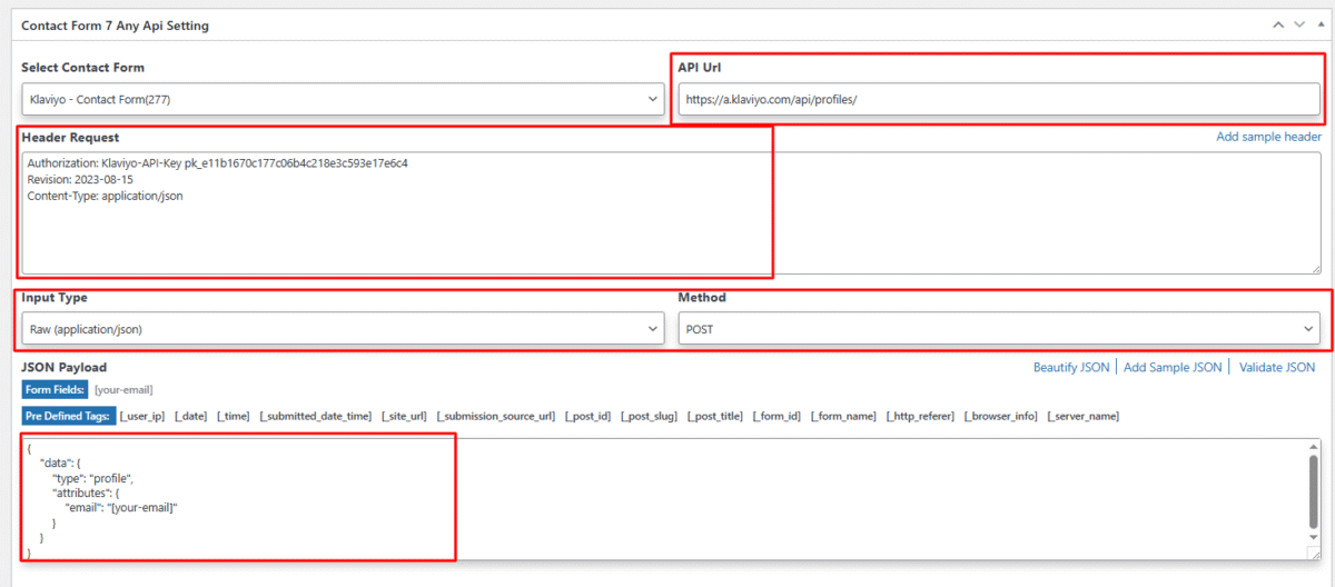 Configure Field Settings