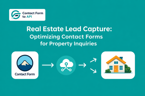 Real Estate Lead Capture Optimizing Contact Forms