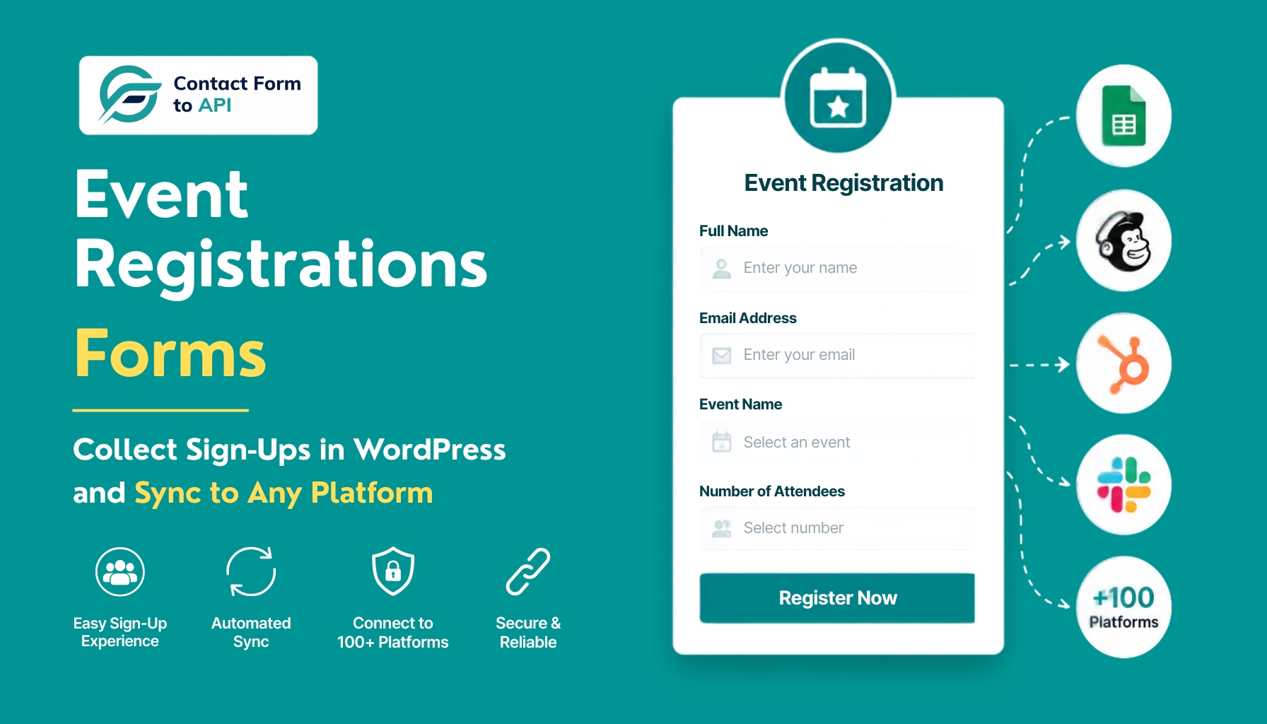How to Build Event Registration Forms in WordPress and Sync Sign Ups to Any Platform